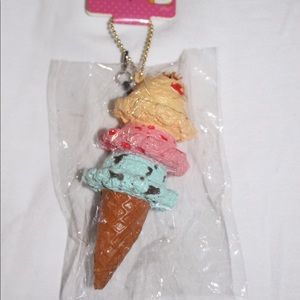 Multicolored Icecream Cone Squshy